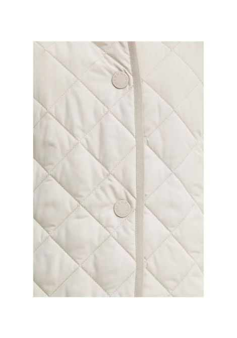 Giacca Weekend donna Vadier 2515481021600 Beige poliestere antigoccia colletto a camicia spacchi squadrata WEEKEND | Giubbino | 2515481021600005