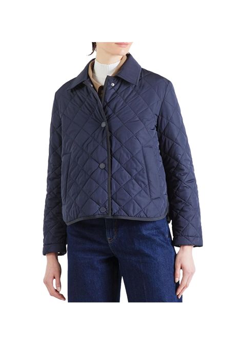Giacca Weekend donna Vadier 2515481021600 Blu poliestere antigoccia colletto a camicia tasche a filetto  WEEKEND | Giubbino | 2515481021600016