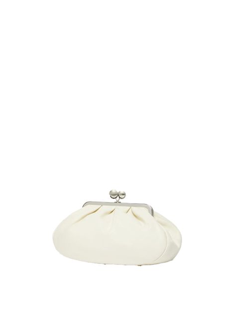 Borsa Weekend donna Cubico 2515511024600 Bianca pelle nappa lucida twill tracolla catena crossbody sottospalla boules WEEKEND | Borse | 2515511024600040