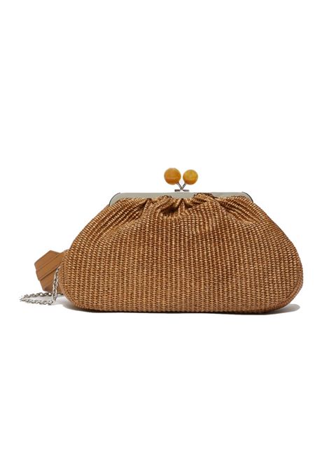 Borsa Weekend Max Mara donna 2515511085506 Fortuna marrone medium rafia WEEKEND | Borse | 2515511085019