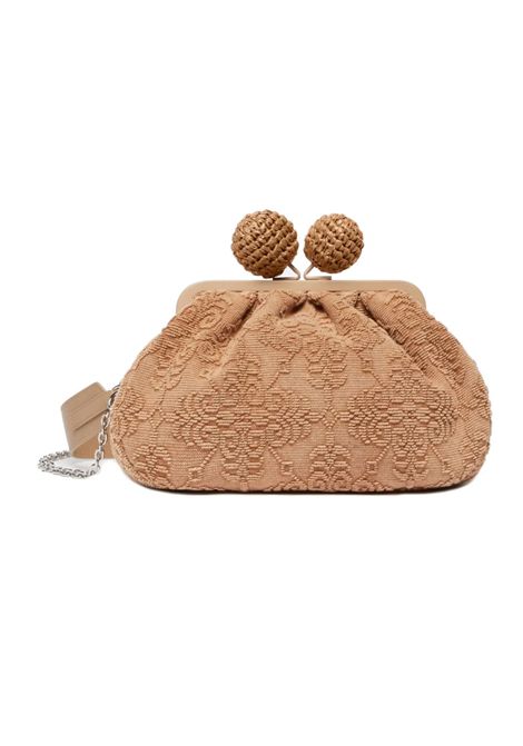 Borsa Weekend Max Mara donna 25155111156 Oblare marrone jaquard media WEEKEND | Borse | 2515511115600002