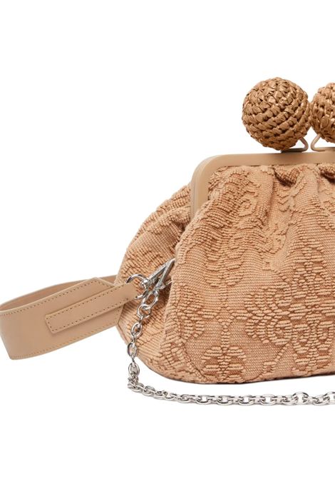 Borsa Weekend Max Mara donna 25155111156 Oblare marrone jaquard media WEEKEND | Borse | 2515511115600002