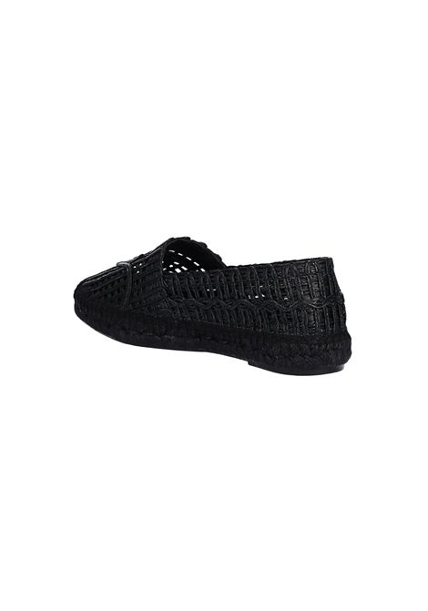 Espadrillas Weekend donna Ilmes 2515521135600 Nere rafia viscosa gomma WEEKEND | Scarpa | 2515521135600006