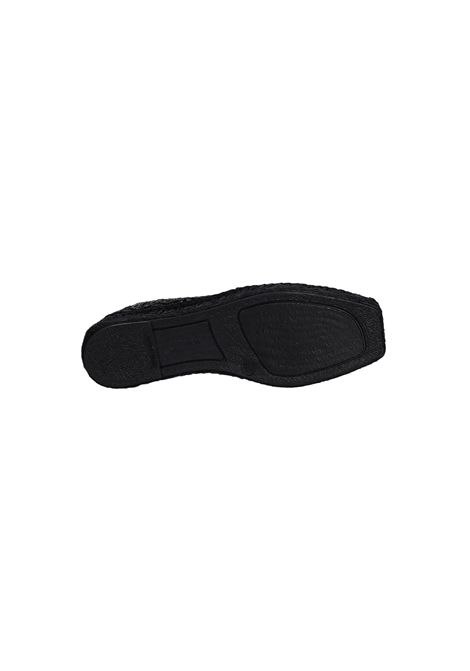 Espadrillas Weekend donna Ilmes 2515521135600 Nere rafia viscosa gomma WEEKEND | Scarpa | 2515521135600006