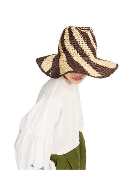 Cappello Weekend donna Laziale 2515571015600 Fantasia rafia cotone poliestere falda larga WEEKEND | Cappelli | 2515571015600002