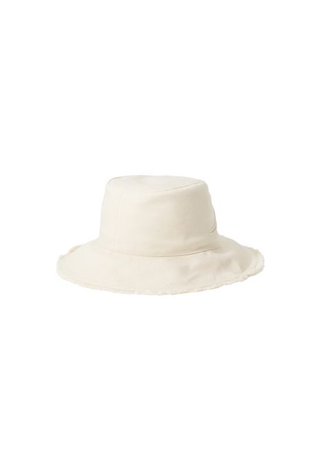 Cappello Weekend donna Metello 2515571035600 Bianco cloche twill ricami WEEKEND | Cappelli | 2515571035600002