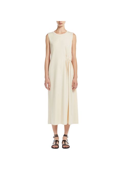 Abito Weekend donna Tenebre 2515621032600 Beige poliammide viscosa elastan smanicato scollo a giro spalline lkarghe WEEKEND | Abiti | 2515621032600001
