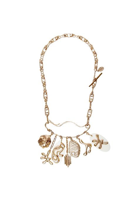 Collana Weekend donna Zelia 2515751115600 Oro metallo resina charms WEEKEND | Collane | 2515751115600001