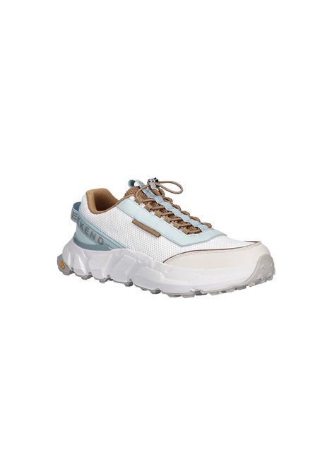 Sneakers Weekend donna Albatro 2515761034600 Azzurra tessuto pelle stringata lacci coulisse gomma WEEKEND | Scarpa | 2515761034600001