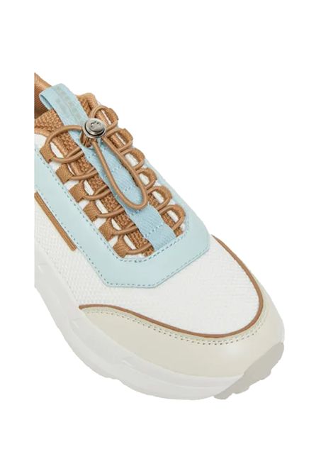 Sneakers Weekend donna Albatro 2515761034600 Azzurra tessuto pelle stringata lacci coulisse gomma WEEKEND | Scarpa | 2515761034600001