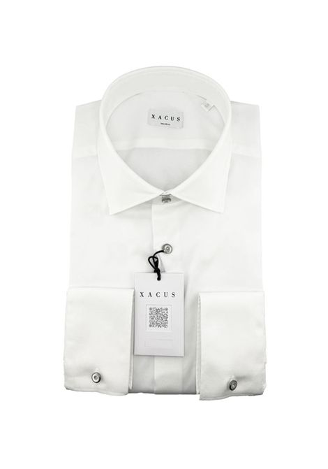 Camicia Xacus uomo 50811716 bianca classic tailor fit XACUS | Camicie | 50811716773