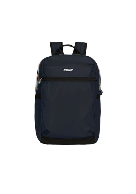 Zaino K-WAY LAON K2116RW Blu nylon tecnico impermeabile leggero finiture rinforzate K-WAY | Zaini | K2116RWK89