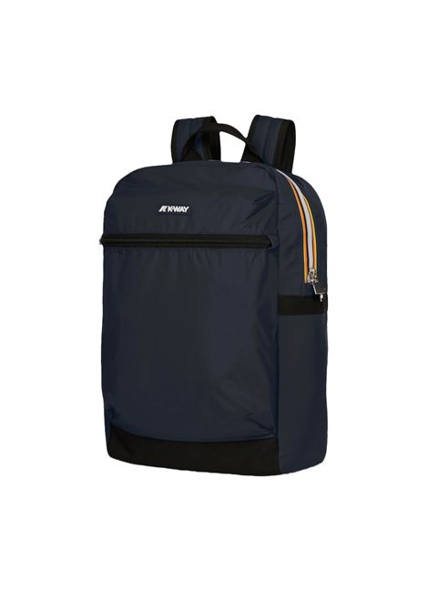 Zaino K-WAY LAON K2116RW Blu nylon tecnico impermeabile leggero finiture rinforzate K-WAY | Zaini | K2116RWK89