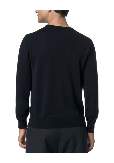 Maglione K-WAY uomo SEBASTIEN MERINO K2142EW Blu lana merino easy-care  vestibilità regolare regular fit girocollo K-WAY | Maglioni | K2142EWK89