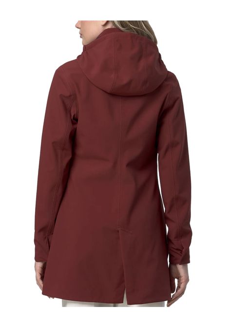 Giubbino K-WAY donna MATHY BONDED K2148BW Bordeaux K-WAY | Giubbini | K2148BWB3P