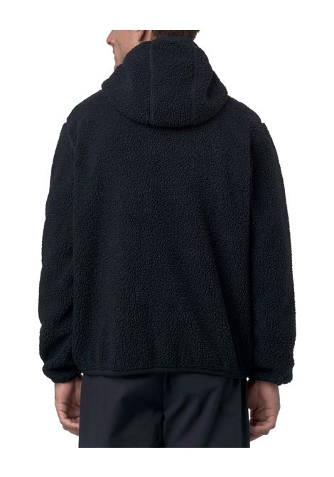 Felpa K-WAY uomo JACK SHERPA POLAR REVERSIBLE K3132NW Blu  in pile reversibile tessuto polar liscio vestibilità regolare K-WAY | Felpe | K3132NWA2B