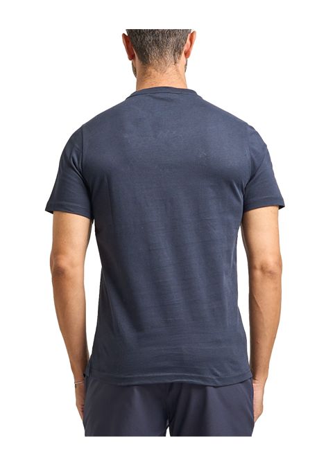T-shirt K-WAY uomo K3136RW Blu vestibilità regular fit girocollo silhouette clean logo discreto sul petto K-WAY | T-shirt | K3136RWK89