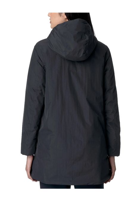 Giubbino K-WAY donna SOPHIE SOFT TOUCH MARMOTTA K71326W Blu design slim resistenza acqua cappuccio regolabile vestibilità slim K-WAY | Giubbini | K71326WAL9