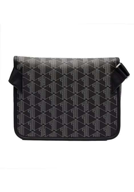 Borsa Lacoste uomo The Blend NH4411LX Nera chiusura pattina tasca principale scomparto con zip tracolla regolabile LACOSTE | Borse | NH4411LXH45