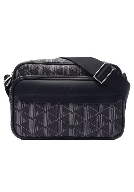 Borsa Lacoste uomo The Blend NH4578LX Nera tracolla scomparti ergonomici cinghia regolabile LACOSTE | Borse | NH4578LXH45
