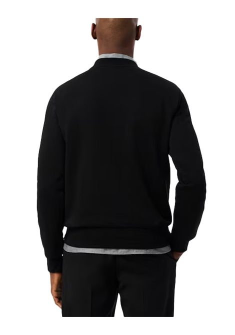Felpa Lacoste uomo SH9608 Nera cotone taglio classico collo alto LACOSTE | Felpe | SH9608031