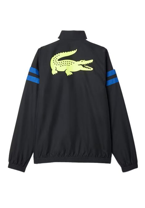 Tuta Lacoste uomo WH476600 blu poliestere stampa coccodrillo tasche jersey LACOSTE | Tute | WH4766007LI