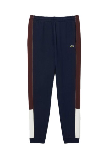 Pantalone Lacoste uomo XH5923 Blu cotone felpato due tasche LACOSTE | Pantaloni | XH59236WZ