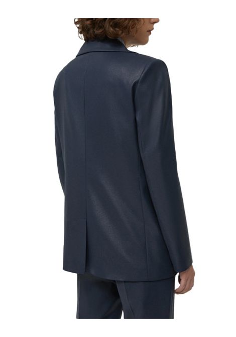 Blazer Pennyblack Eufemia donna 252104617220 Blu tinta unita monopetto aderente bottone PENNYBLACK | Blazer | 252104617220002