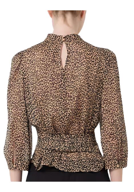 Blusa Pennyblack Sesia donna 2521116213200 Fantasia colletto alla coreana chiusura con acci manicghe a tre quarti PENNYBLACK | Camicie | 2521116213200001