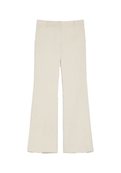 Pantalone Pennyblack Dentice donna 2521136223200 Beige gamba svasata al fondo piega stirata tasche alla francese PENNYBLACK | Pantaloni | 2521136223200001