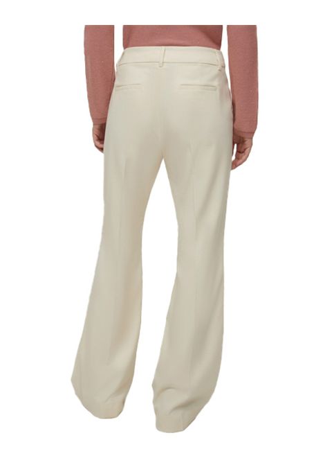 Pantalone Pennyblack Dentice donna 2521136223200 Beige gamba svasata al fondo piega stirata tasche alla francese PENNYBLACK | Pantaloni | 2521136223200001
