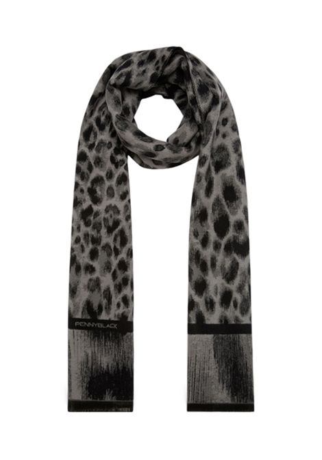 Sciarpa PENNYBLACK Gerard donna 25215460152 Fantasia jacquard frange PENNYBLACK | 25215460152001