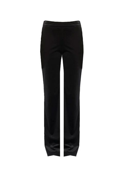 Pantalone Pennyblack Plinio donna 2521786012200 Nero jersey velluto liscio vita regolare zip PENNYBLACK | Pantaloni | 2521786012200003