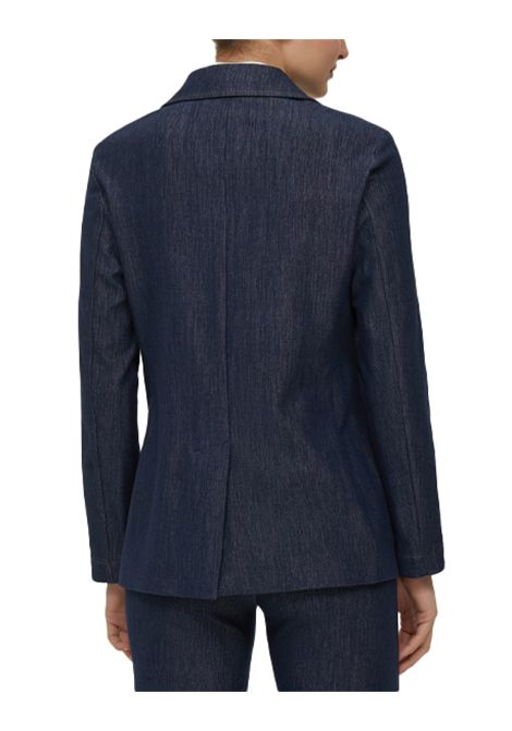 Blazer Pennyblack Iliade donna 2521916036200 denim doppiopetto spacco tasche PENNYBLACK | Blazer | 2521916036200002