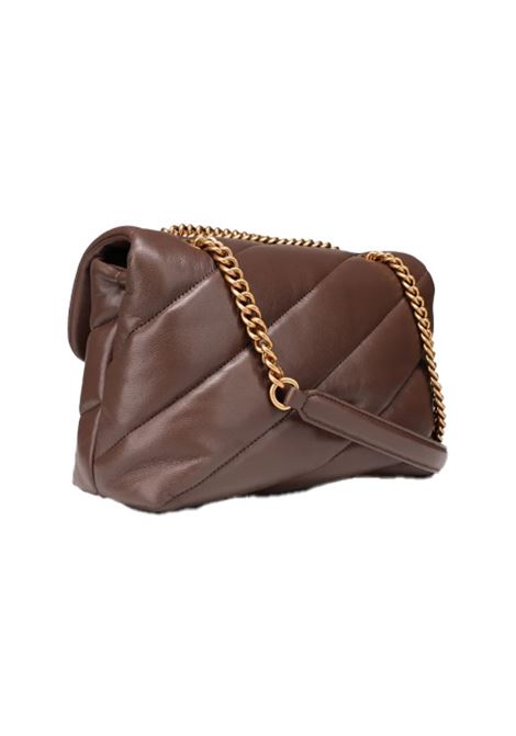 Borsa Pinko donna 100037A0F2L74Q Big Love Bag Puff Maxi Quilt testa di moro PINKO | Borse | 100037A0F2L74Q