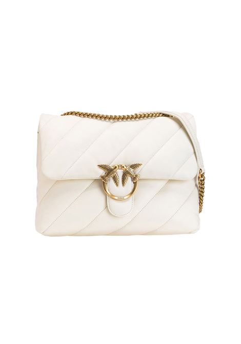 Borsa Pinko donna 100037A0F2Z14Q Big Love Bag Puff Maxi Quilt Avorio PINKO | Borse | 100037A0F2Z14Q