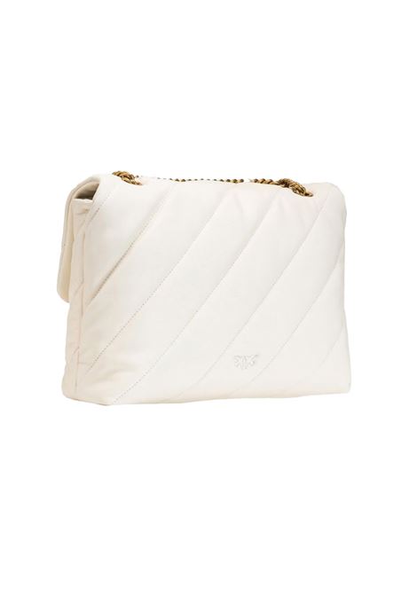 Borsa Pinko donna 100037A0F2Z14Q Big Love Bag Puff Maxi Quilt Avorio PINKO | Borse | 100037A0F2Z14Q
