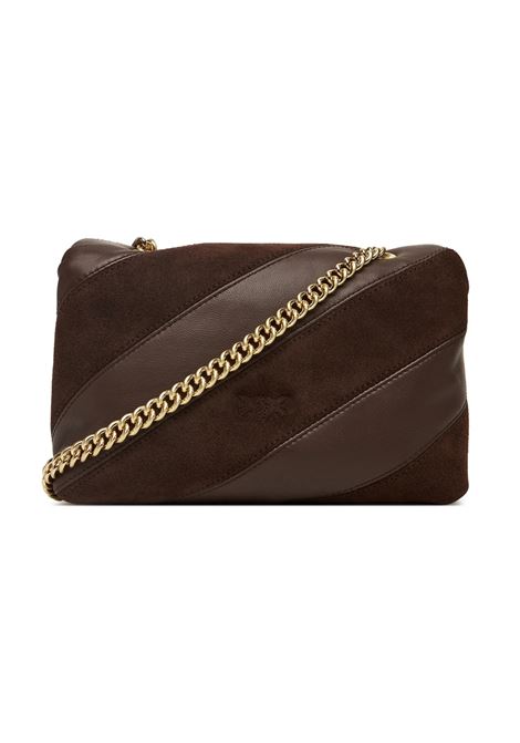 Borsa Pinko donna 100039A2JYL74V Nappa Suede Marrone PINKO | Borse | 100039A2JYL74V