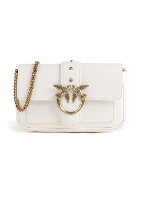 Borsa Pinko donna 100061A0F1Z14Q Love one pocket Bianca PINKO | Borse | 100061A0F1Z14Q