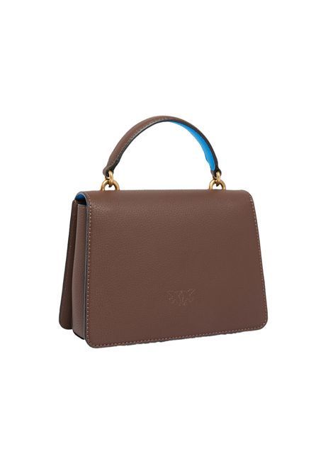 Borsa Pinko donna 100071A2JZLE2Q Love one tophandle mini light Marrone PINKO | Borse | 100071A2JZLE2Q