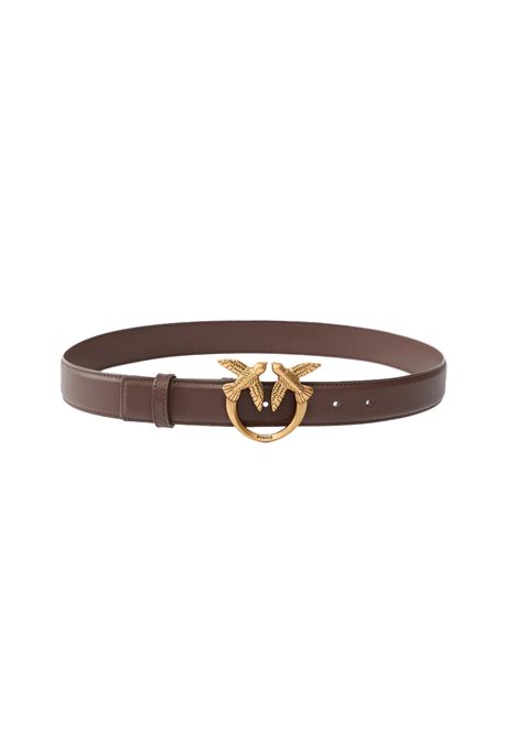 Cintura Pinko donna 100125A0F1L74 Love berry h3 belt Marrone PINKO | Cinture | 100125A0F1L74