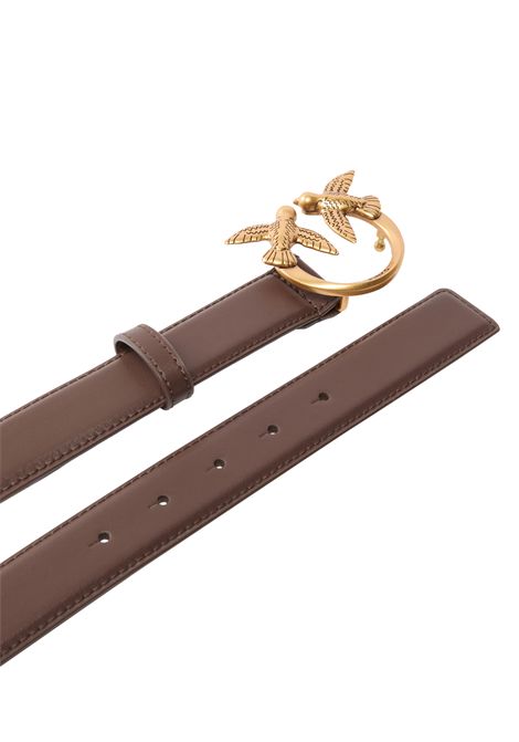 Cintura Pinko donna 100125A0F1L74 Love berry h3 belt Marrone PINKO | Cinture | 100125A0F1L74