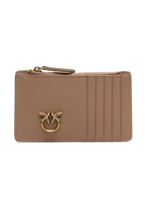 Portacarte Pinko donna 100251A0F1I68Q Airone Cardholder Noce PINKO | Portacarte | 100251A0F1I68Q