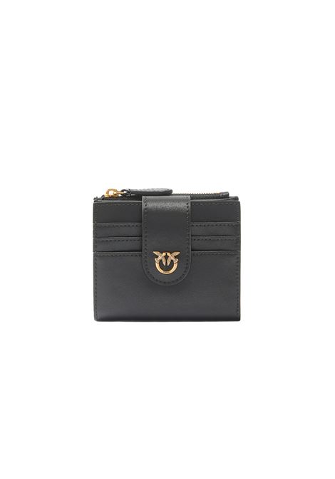 Portafoglio Pinko donna 103610A0F1Z99Q Classic Flat Love Bag Simply Nero PINKO | Portafogli | 103610A0F1Z99Q