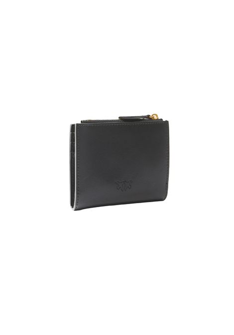 Portafoglio Pinko donna 103610A0F1Z99Q Classic Flat Love Bag Simply Nero PINKO | Portafogli | 103610A0F1Z99Q