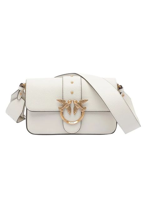 Borsa Pinko donna 104340A2OXZ14Q Mini Love One Slouchy Shoulder Avorio PINKO | Borse | 104340A2OXZ14Q