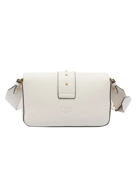 Borsa Pinko donna 104340A2OXZ14Q Mini Love One Slouchy Shoulder Avorio PINKO | Borse | 104340A2OXZ14Q