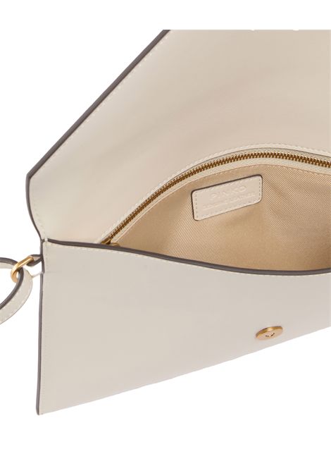 Borsa Pinko donna 104820A0F1Z14Q Flat Purse Handle Avorio PINKO | Borse | 104820A0F1Z14Q