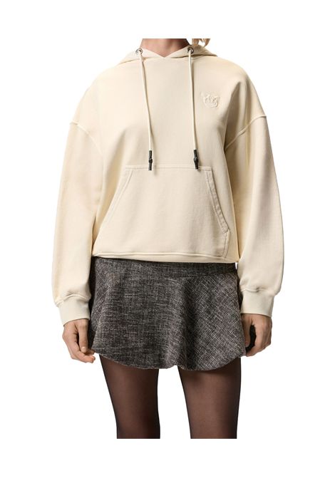 Felpa Pinko donna 105507A2RBC03 Melato Beige PINKO | Felpe | 105507A2RBC03