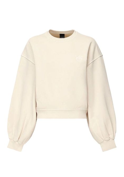 Felpa Pinko donna 105510A2RBC03 Maliardo Beige PINKO | Felpe | 105510A2RBC03